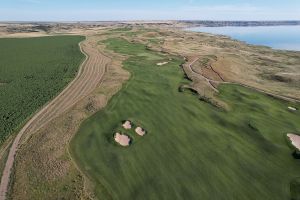 Sutton Bay 6th Aerial Fairway